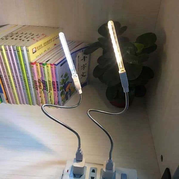 Portable 5V reading light Pc LED book light mini light eye protection desk lamp for power pack 8LED X241122