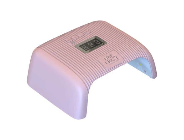New Arrival Love Crazy N6B Professional Nail Lamp LED Professional Nail Drying Machine Nail Art Tools Hand Polishing Fast Drying UV Lamp Z241123