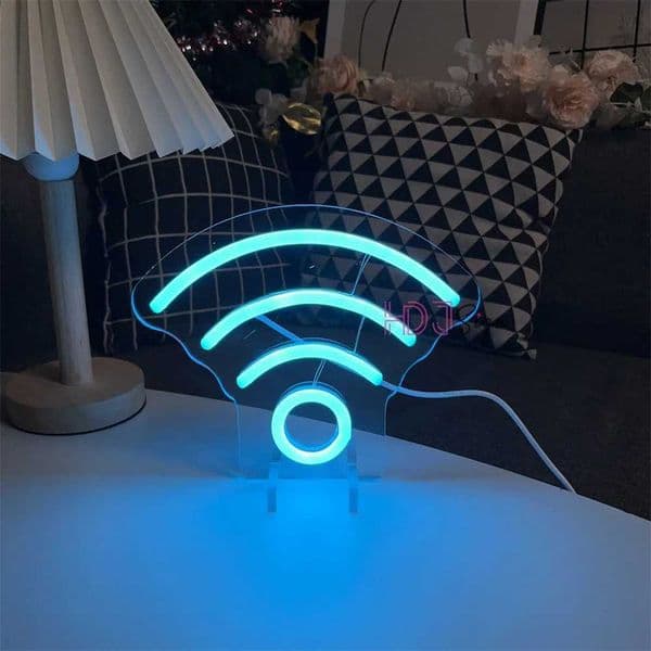 Wifi Custom Led Neon Lights Sign Art Wall Hanging Neon Lights Led Sign Neon lamps Wall Room Store Decoration Z241123
