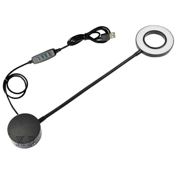 LED desk lamp 5W Eye protected USB desk lamp clip on the lamp with switch for 9-level brightness and 3-level color used for reading work X241122
