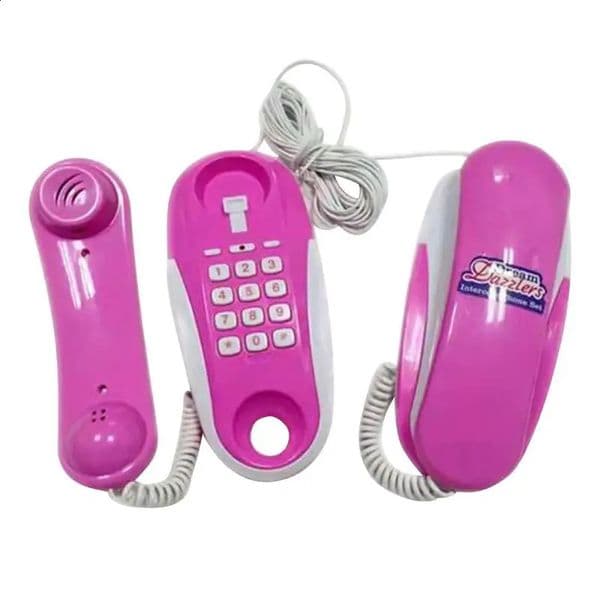 2026 New New Kid Toy Pretend Play Telephone With Real Ring Sounds Silation Phone Infant Early Educational Vocal Toys Kids Gifts 240422 Toy