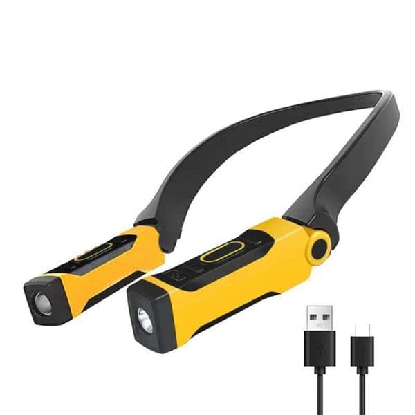 Charging USB Reading Light Neck Book Light Level 2 Brightness Flexible Arm Used for Reading Camping and Maintenance X241122