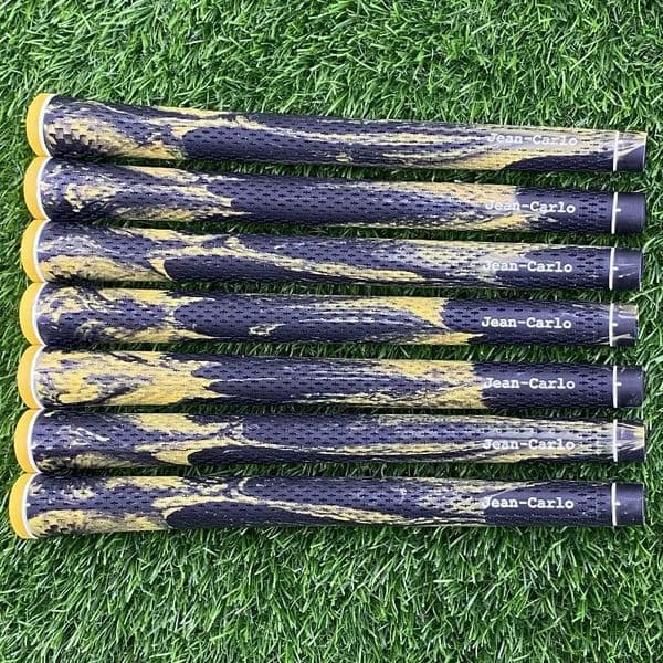 Golf Club Grip Jean Carlo Camouflage n Comfortable And Wear Resistant Woods Irons Universal Black With Yellow 241120