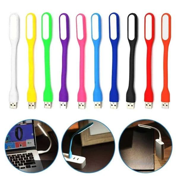USB light LED reading light mini book light portable camping night light table lamp for power bank laptop PC laptop X241122