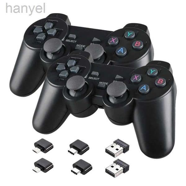 Game Controllers Joysticks 2.4GHz Wireless Gamepad For PC Laptop USB Game Controller Joystick For Android TV Box Windows Raspberry Pi 4 3 Joypad d240424