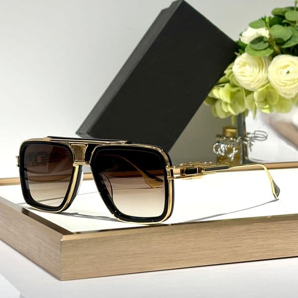 Fashion Sunglasses For Men Women GRAND-DECADE DTS461 Eyewear Designers Trendy Outdoor drive-in Beach Style Anti-Ultraviolet Goggles Square Full Frame Random Box