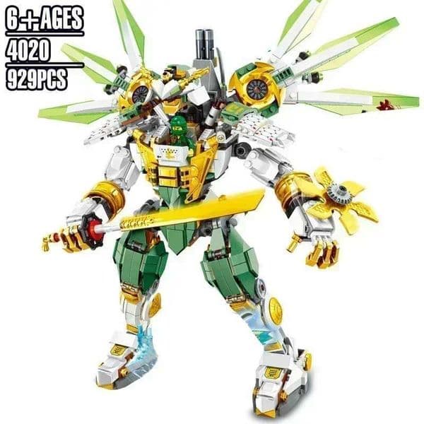 929 Lloyd Titan mechanical building blocks with numbers suitable for 70676 childrens birthday DIY toys M241125