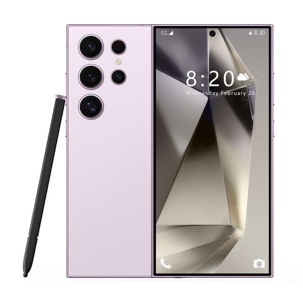S24 Ultra Mobile Phone 7.3-inch HD Screen 13,Snapdragon 8 Gen 2 CPU,16GB+1TB Android Phone,72MP+108MP Camera, 8000mAh Battery, 5G Dual SIM Card