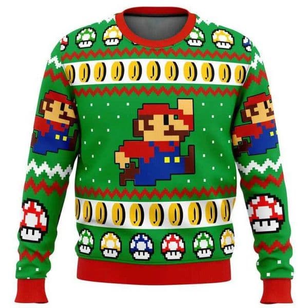 Christmas sweater gift Santa Claus mens zipper 3D sports shirt best-selling autumn and winter clothing kart ugly 2024 New Year W241126