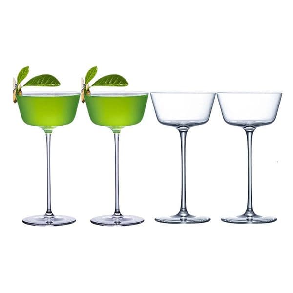 4-piece cocktail glass Martini glass wine glass tasting glass set 241126