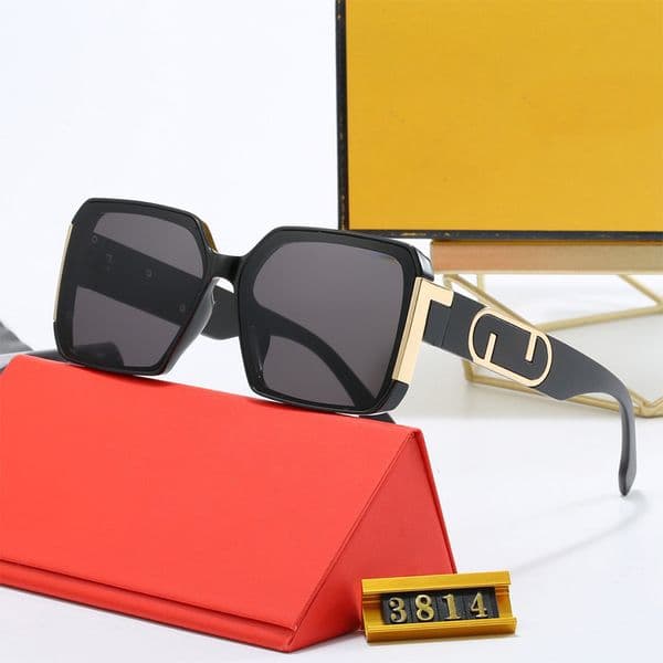 Womens Designer Sunglasses Stylish Sunglasses for Women Square Lens Sunglass Polarized Goggle Adumbral Driving Eyeglasses 6 Colors Optional