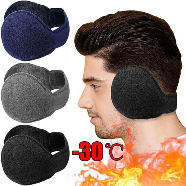 Warm Thicken Velvet Earmuffs Winter Outdoor Cycling Fleece Rabbit Fur Men Women Cycling Ear Cover Protector Plush Soft Ear MuffsXJ241126