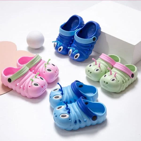 Children Garden Shoes Cute Cartoon Beach Sandals Babies Summer Slippers High Quality Kids Slippers Flip Shoes 240424