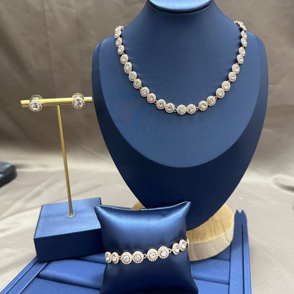 Moissanite necklace designer for woman angelic plated gold chain tennis necklace wedding luxury jewelry necklaces women AAA pendants charm chain zl212 Y4