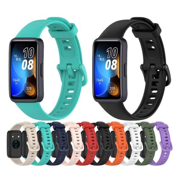 Silicone Strap for HUAWEI Watch band 8 9 10 NFC Sport Wristband