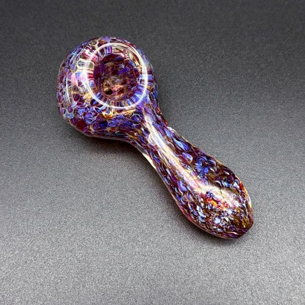 4inch Colorful Heavy Tobacco Pipe High Quality Hand-blown Herb Bowl Glass Hand Smoking Pipe