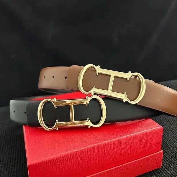 Belts Belts Inner Belts 2024 new reversible womens luxury belt brand CH buckle denim belt J241125