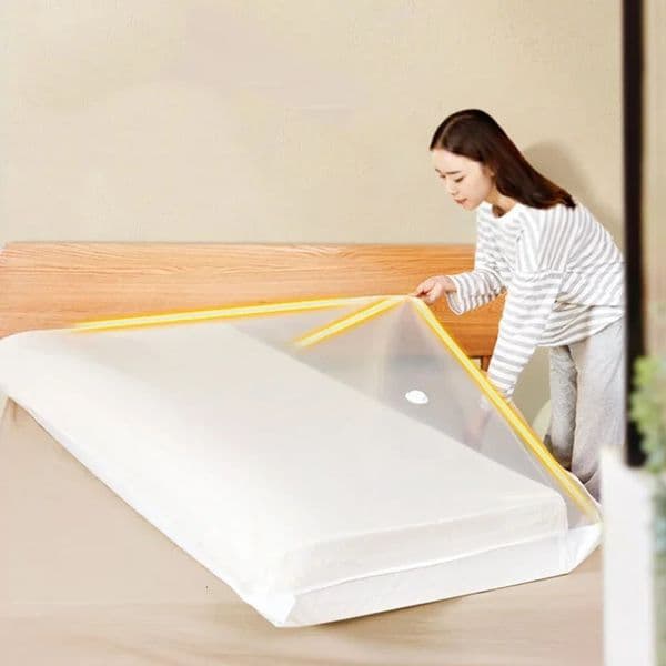 Large Latex Mattress Vacuum Storage Bags Toys Clothes Quilt Seal Vacuum Packed Bags Sponge Mats Compression Bags For Travel 240423