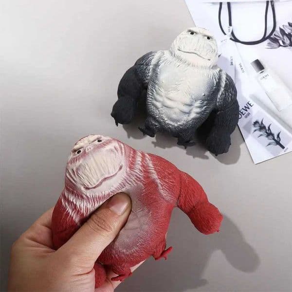 9cm Squishy Antistress Orangutan Fidget Toys Elastic Monkey Funny Decompression Gorilla Stress Relief Squeeze Toy for Adult KidsXJ241129