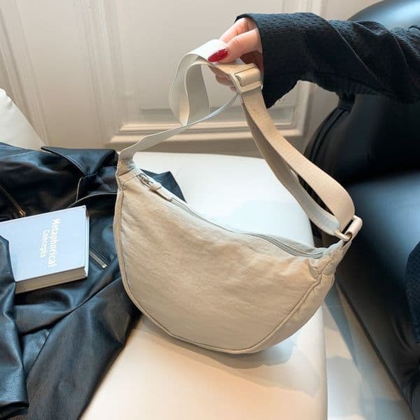 U Home Fitting Room Same Style Shoulder Nylon New Fabric Micro Wrinkled Waterproof Crossbody Yangqi Dumpg Bag