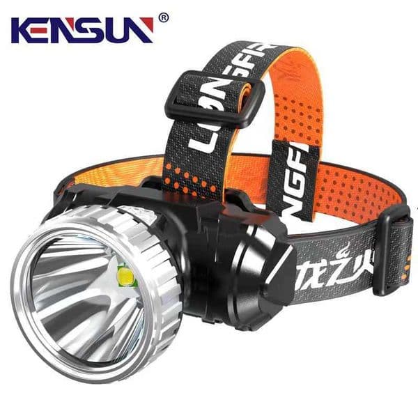 Strong Light LED Headlamp Outdoor Fishing Headlight USB Rechargeable Powerful Head Lamp Built-in Battery Camping Running Lantern Z241129