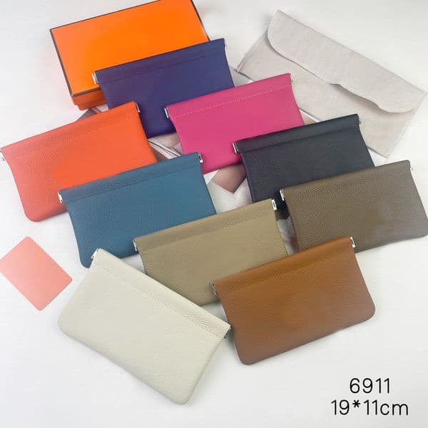 TOP Quality Long Magnetic Wallets Togo organizer purse Designer Purse Passport Bags fashion cowhide Genuine leather wallet For lady woman Come dust bag and Box 6911