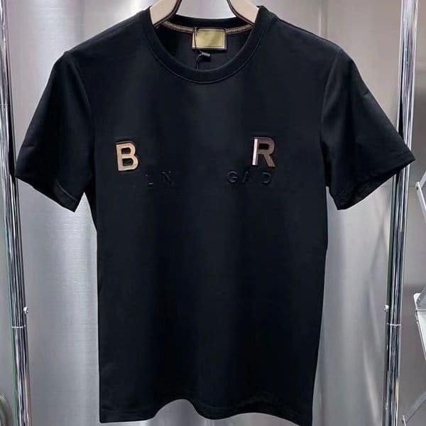 Men's Plus Size Designer Tee - Letter Printed Short Sleeve Hip Hop Shirt S-5XL