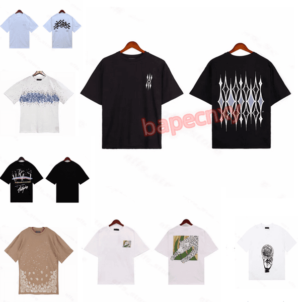 mens t shirts summer tops womens designer Fashion tshirts loose tees casual cotton shirt clothings shorts sleeve clothes n45