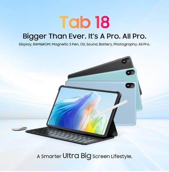 blackview tab18 11 97inch 12 256gb 8800mah 4g call tablet hong kong delivery