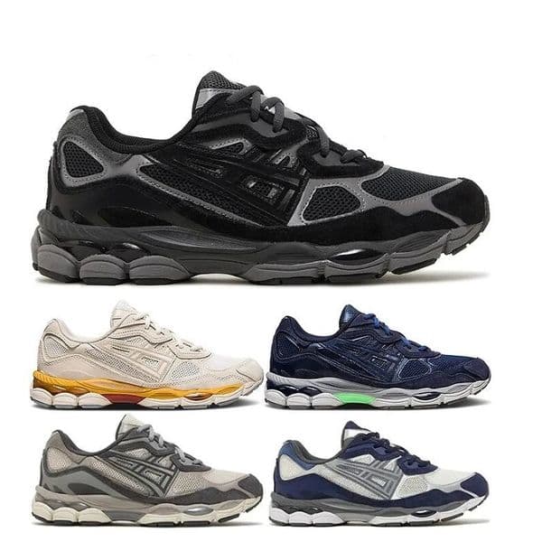 designer men women NYC running shoes mens outdoor sneakers pink green glow cream black silver white concrete oatmeal Illuminate womens chaussure sports trainers