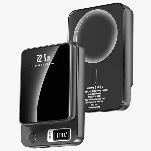 22.5W Wireless Powerbank 10000mAh Magnetic Power Bank Super Fast Charging For iPhone Samsung Huawei Portable Magsafe Charger