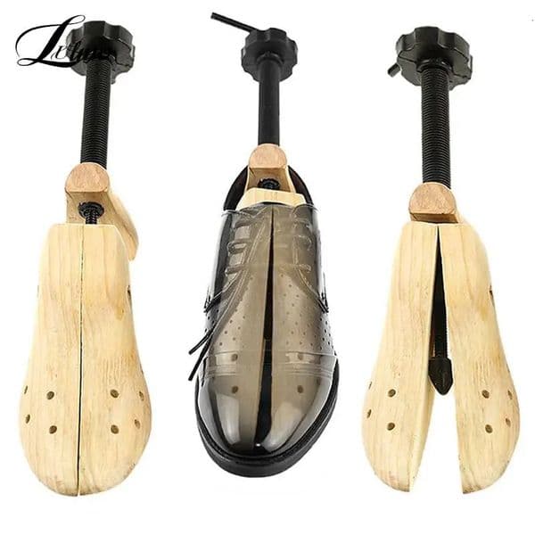 1PCS Stretcher Shoes Tree Shaper Rack Unisex Shoe SML For Women Man Adjustable Wooden Pumps Boots Expander Trees Size 240130