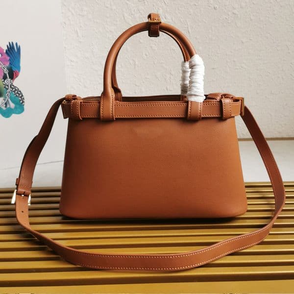 10A Buckle real leather handbag with belt fashion designer bag 2024 women luxury belt with buckle Leather handles handbag crossbody bag purse