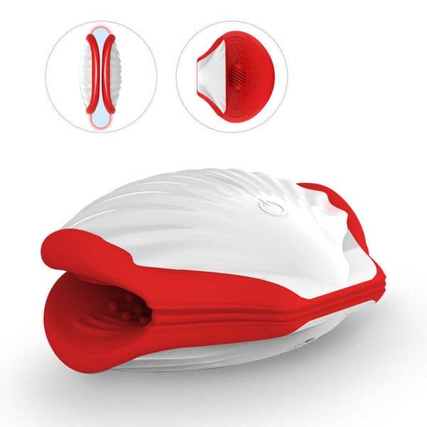 Nxy Masturbators Small Shell Menglans Vibration Masturbator Compact Exercise Massager Aircraft Cup Adult Sex Toy