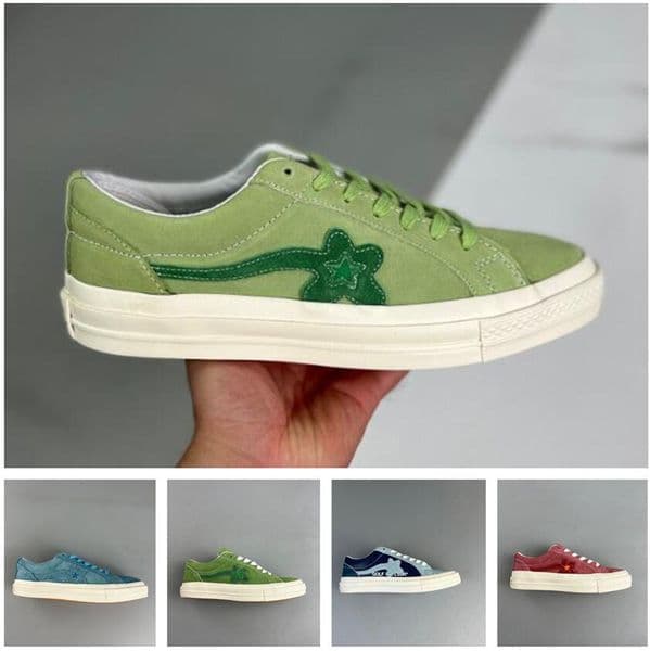 Creator x One Star Ox Golf Le Fleur running shoes woman mens trainers athletic best sports running shoes for men boots Athletic Shoes damping Shock absorbing dhgate