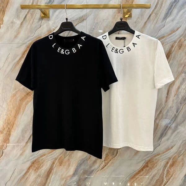 Womens T-Shirt designer clothes womens clothes Woman Shirts Clothing Women Tops Crop Top Tee Short Sleeve Letter Print Fashion Summer Pullover Female Black Rock thumbnail 2