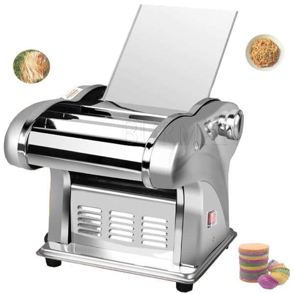 Household Pasta Machine Noodles Maker Stainless Steel Noodle Cutter Electric Automatic Dough Rolling Machine Dumpling Machine