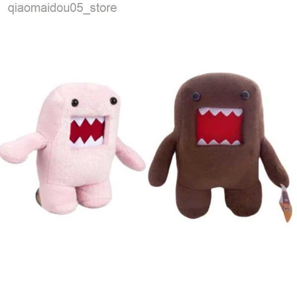 Plush Dolls 20/30/40cm Pink Domo Toy Domo Plush Pink Domo Kun Plush Creative Cartoon Domokun Figure Doll Kawaii Plushie Stuffed Pillow Gifts Q240227