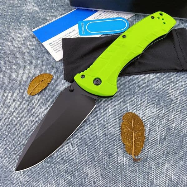 4 Models 980SBK Turret Folding Pocket Knife S30V Combo Blade Nylon Fiber Handles Work Sharp Easy To Carry Outdoor Hunting Hiking Tools 3300 565 535