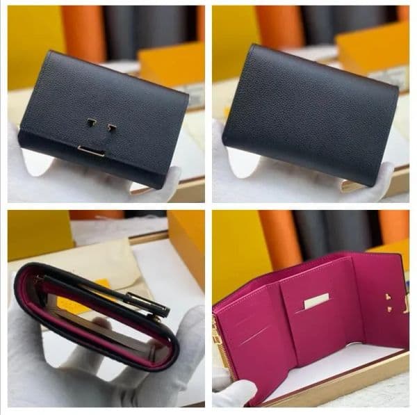 Mirror Quality Capucines short wallet designer money bag Clutch Hobo purses card holder women Folding wallets flip Hasp pouch Credit card clip coin bags