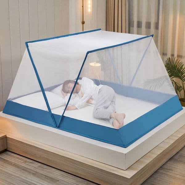 Upgraded Summer Folding Adult and Childrens Bottomless Portable Student Dormitory Outdoor Tourism Mosquito Net 240228