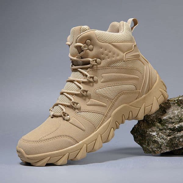 Men's Military Combat Mens Ankle Tactical Army Boot Male Big Size 39-46 Work Safety Shoes Motocycle Boots 69365