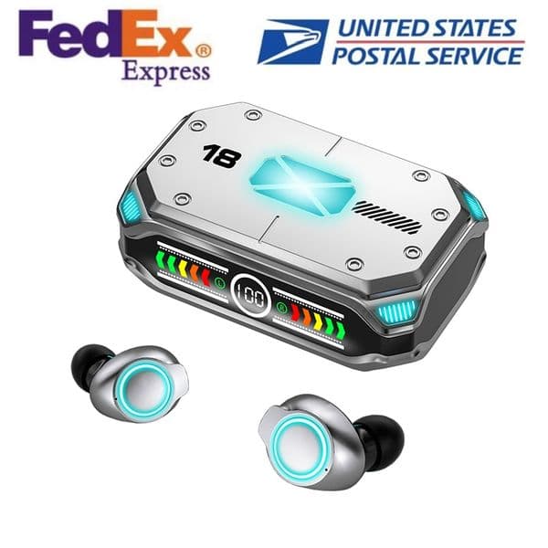 New X35 5.3 High Sound Quality TWS Bluetooth Earphones Low Delay Mech Style headset