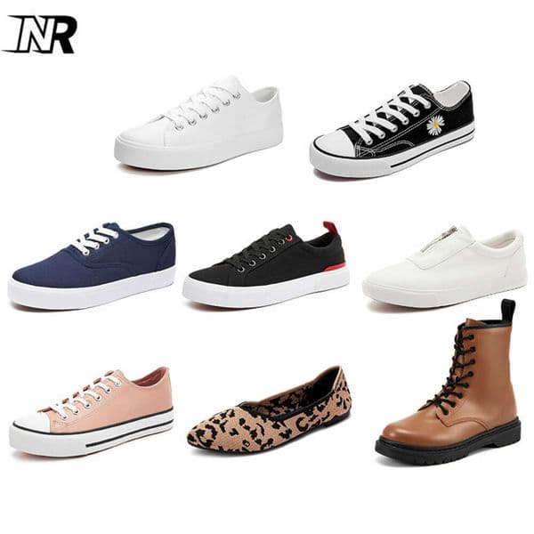 Wholesale Casual Fiess Walking Mens Sport White Sneakers Rubber Canvas Shoes For Women