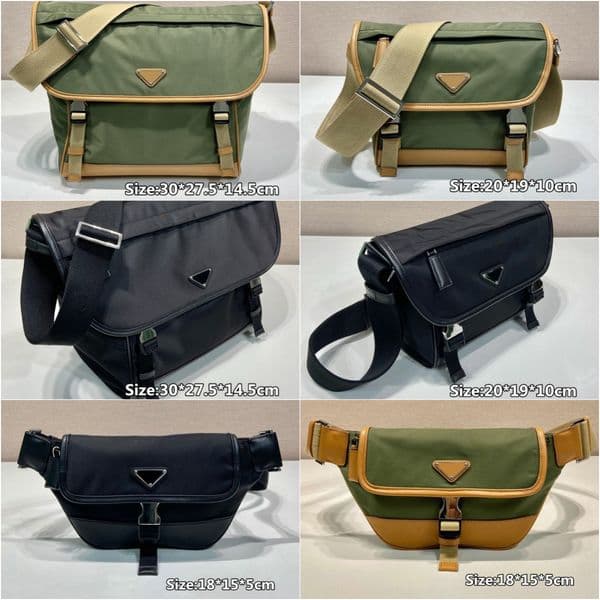 Top women bag canvas nylon bag big capacity waist bag Purse clutch crossbody handbag shoulerbag 30cm 20cm thumbnail 2
