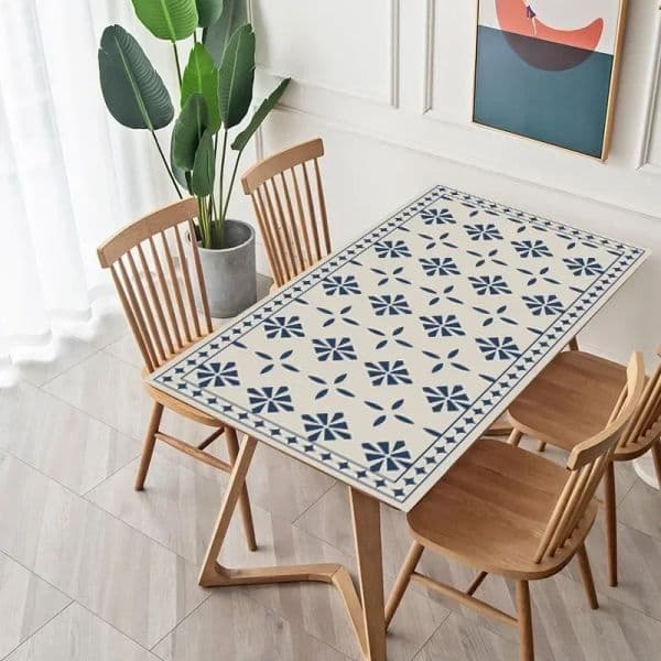 Luxury Designer Manteles Para Fiesta Cushion New Retro Print Tablecloth Waterproof PVC Tashion Hot Dining h Tall01 Free Shipping