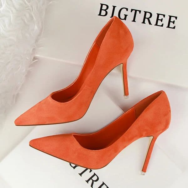BIGTREE Shoes Women Pumps Fashion High Heels For Women Shoes Casual Pointed Toe Women Heels Stiletto Ladies Chaussures Femme 240607