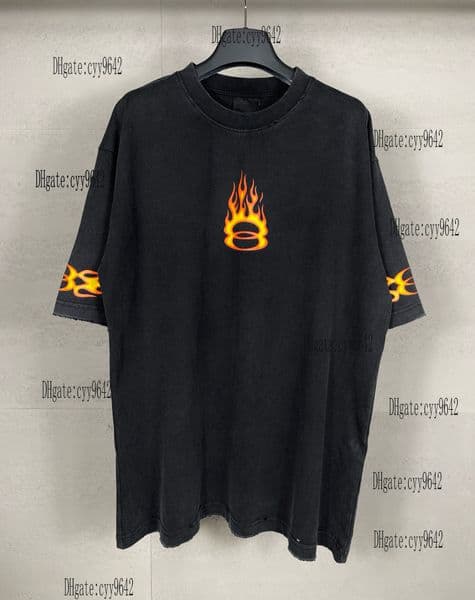 Men's Plus Tees & Polos Round neck embroidered and printed polar style summer wear with street pure cotton t-shirts 4t4 cyy9642