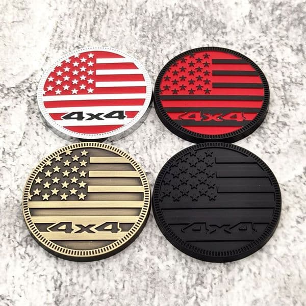 Party Decoration 4X4 Car Sticker For Truck 3D Badge Emblem Decal Auto Accessories