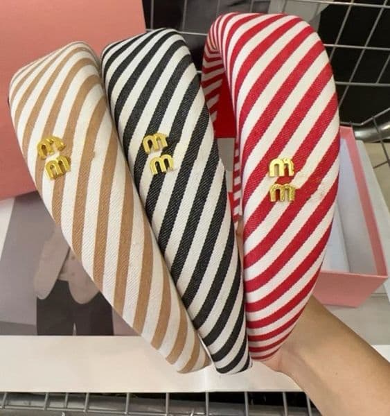 Designer headbands Hair bands For Women Girl New Luxury Metal Letter Striped Yoga tiaras Sports Fitness baroque Head Wrap Outdoor gift motion jewelry L260518